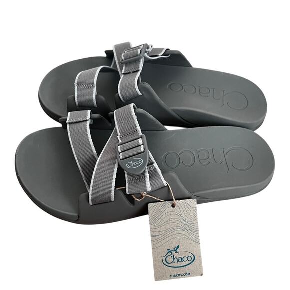 Chaco Chillos Slide In Outskirt Grey Men Size 12